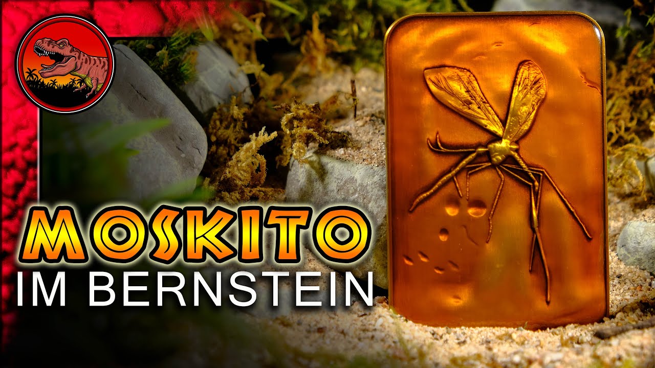 Jurassic Park MOSKITO im BERNSTEIN! FaNaTiK  Mosquito in Amber Metal Ingot Review Deutsch