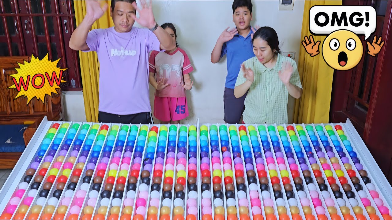 🔥 Color Ball Puzzle Game: Trains agility and intelligence 🔥 level 02