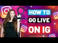 How To Go Live On Instagram (On-Screen Tutorial 2021)