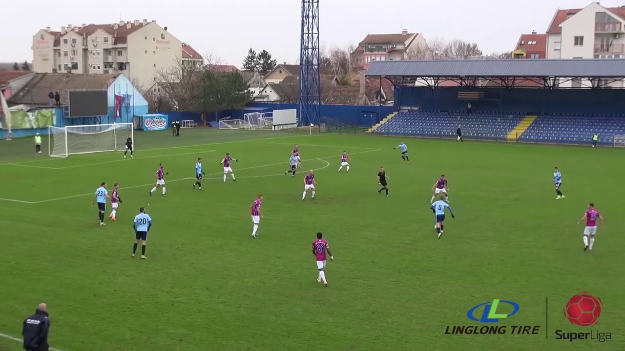 Рад - Раднички Ниш 0-1 видео