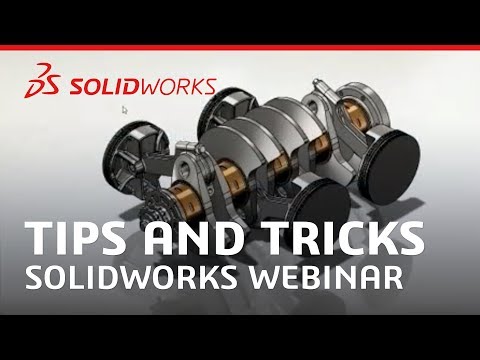 Video: These Tips Make Working In Solidworks Easier
