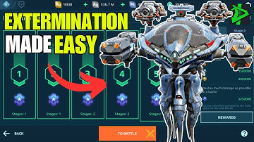 EXTERMINATION LEVEL 4 MADE EASY IN WAR ROBOTS
