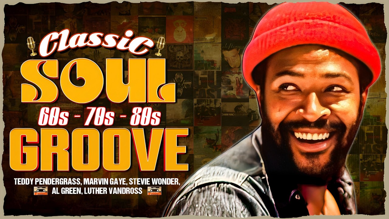 Barry White, Marvin Gaye, Al Green, Stevie Wonder, Luther Vandross - 60's 70's RnB Soul Groove