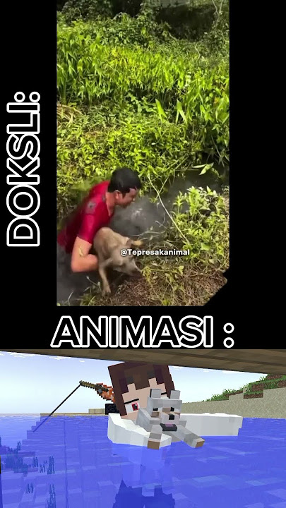 ANIMASI VS DOKSLI #prisma3dtutorial #minecraft #prisma3d #memes #edit #rigprisma3d #roblox #gacha