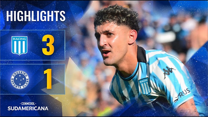 RACING vs. CRUZEIRO | HIGHLIGHTS | CONMEBOL SUDAMERICANA 2024