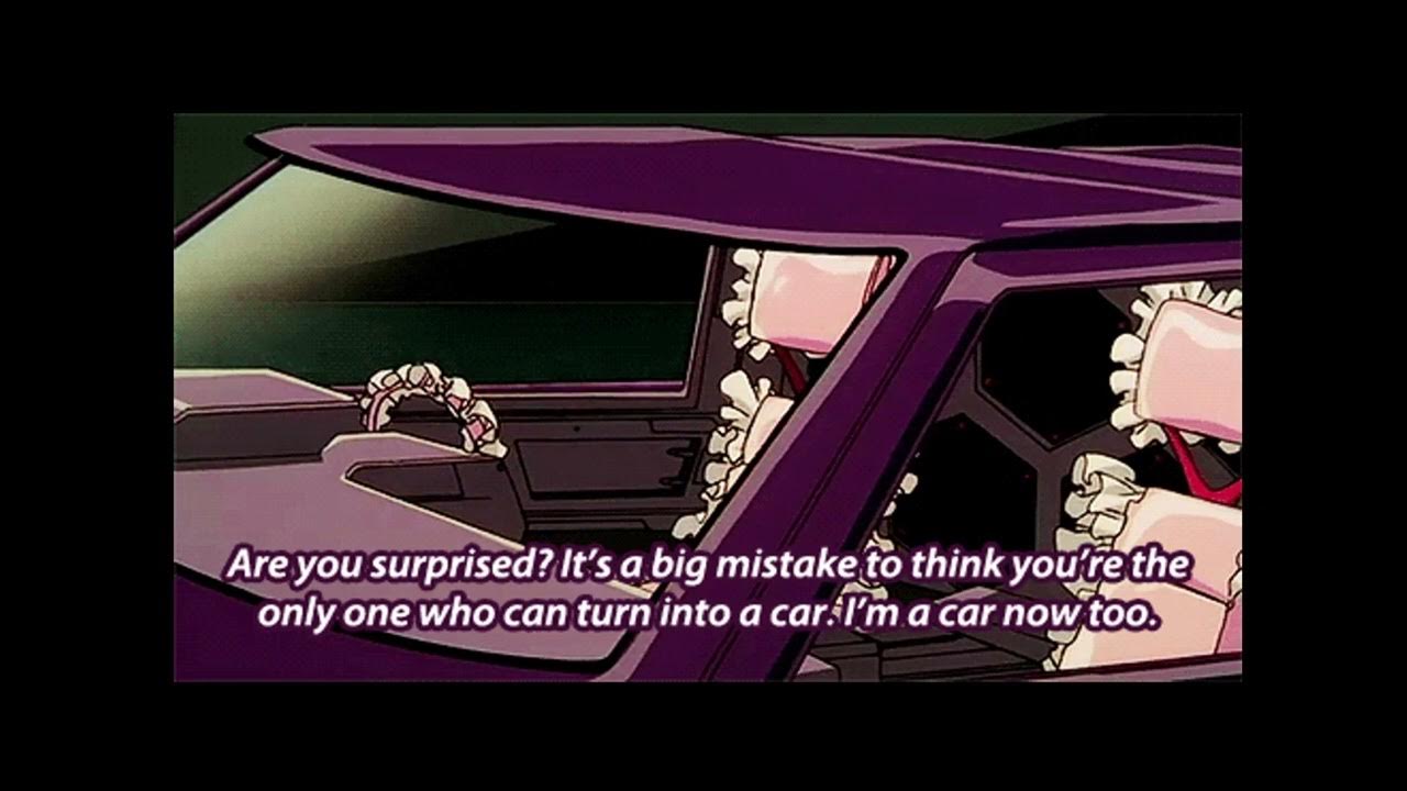 Can you turn the music. Utena car Transformation. Turn into.