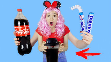 Experiment: Coca Cola + Mentos VS Blender