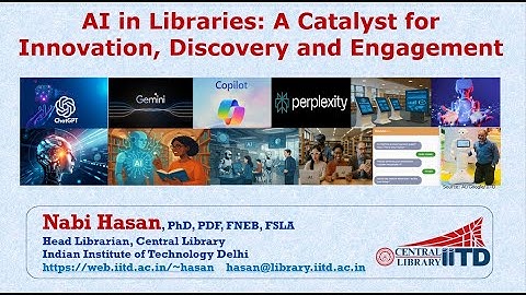 AI in Libraries: A Catalyst for Innovation, Discovery and Engagement