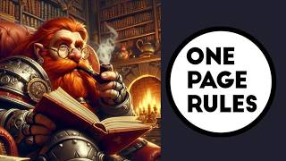What's new at One Page Rules Ep. 7 (Aug 2026)