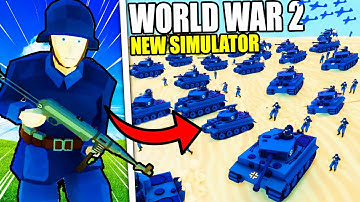 The Newest WORLD WAR 2 Battle Simulator is Finally HERE! - Total Tank Simulator 2