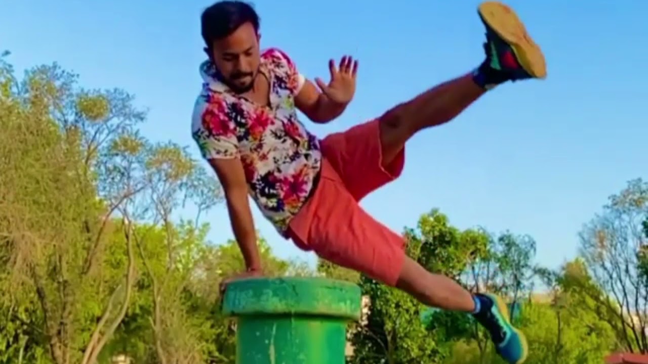 Flare in slow motion 