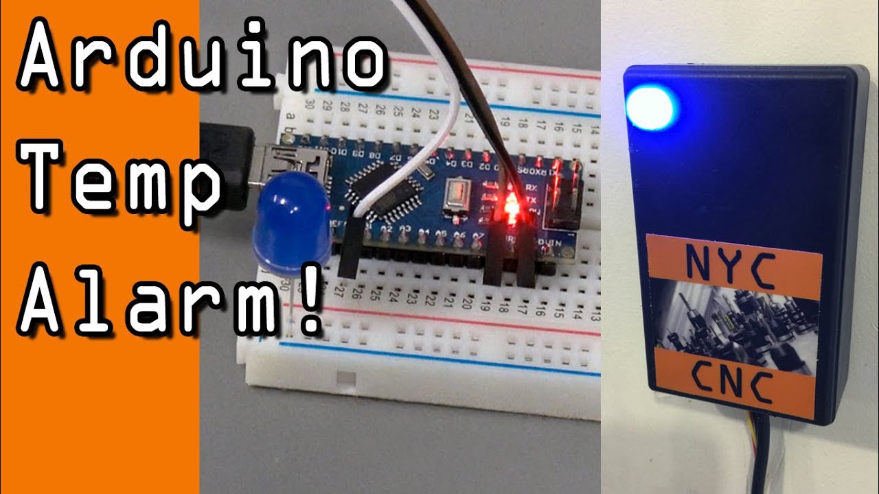 Arduino Freezer Temperature Alarm! Widget108 