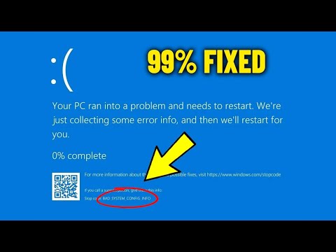 BAD SYSTEM CONFIG
