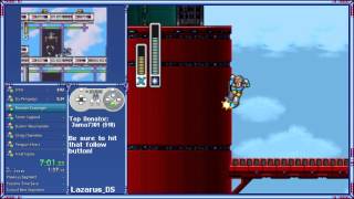 Mega Man X - First Try Iceless and Magic Carpet...fail.