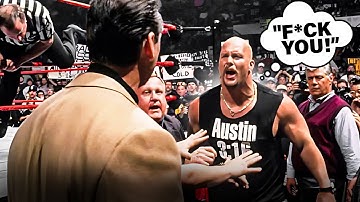 10 ONGESCHREVEN WWE-momenten die worstelaars woedend maakten