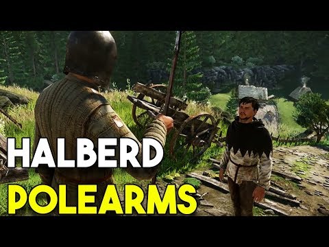 How To Find HALBERD POLEARMS! - Kingdom Come Deliverance TUTORIAL