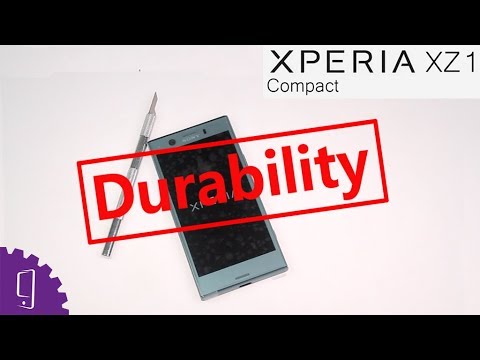Sony Xperia XZ1 Compact Durability Test | Screen Scratch Test | Camera Lens Scratch