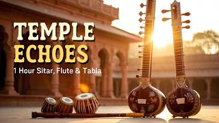 Temple Echoes of Rishikesh – 1 Hour Sitar, Flute & Tabla Meditation