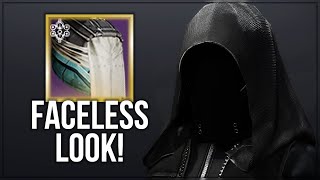 The New Iron Banner Helm Looks Amazing For A Faceless Look! - Destiny 2 Fashion