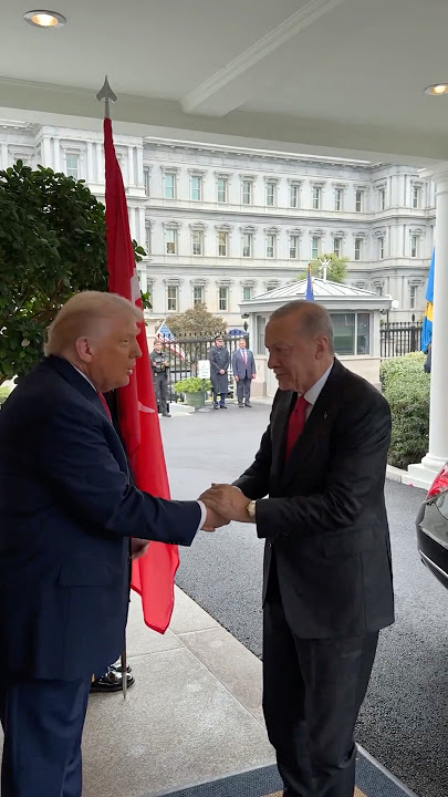 President Donad Trump welcomesPresident Erdogan of the Republic of Turkey to the White House #trump