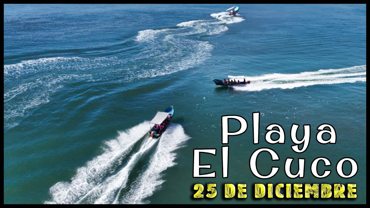 PLAYA EL CUCO, EL SALVADOR SV- by drone [4K] | AIR 2S