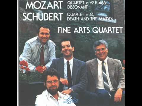 Fine Arts Quartet performs the Scherzo (III) from ...