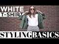 WHITE T-SHIRT 6 WAYS | 👓 outfit ideas spring/summer 2018 🌞