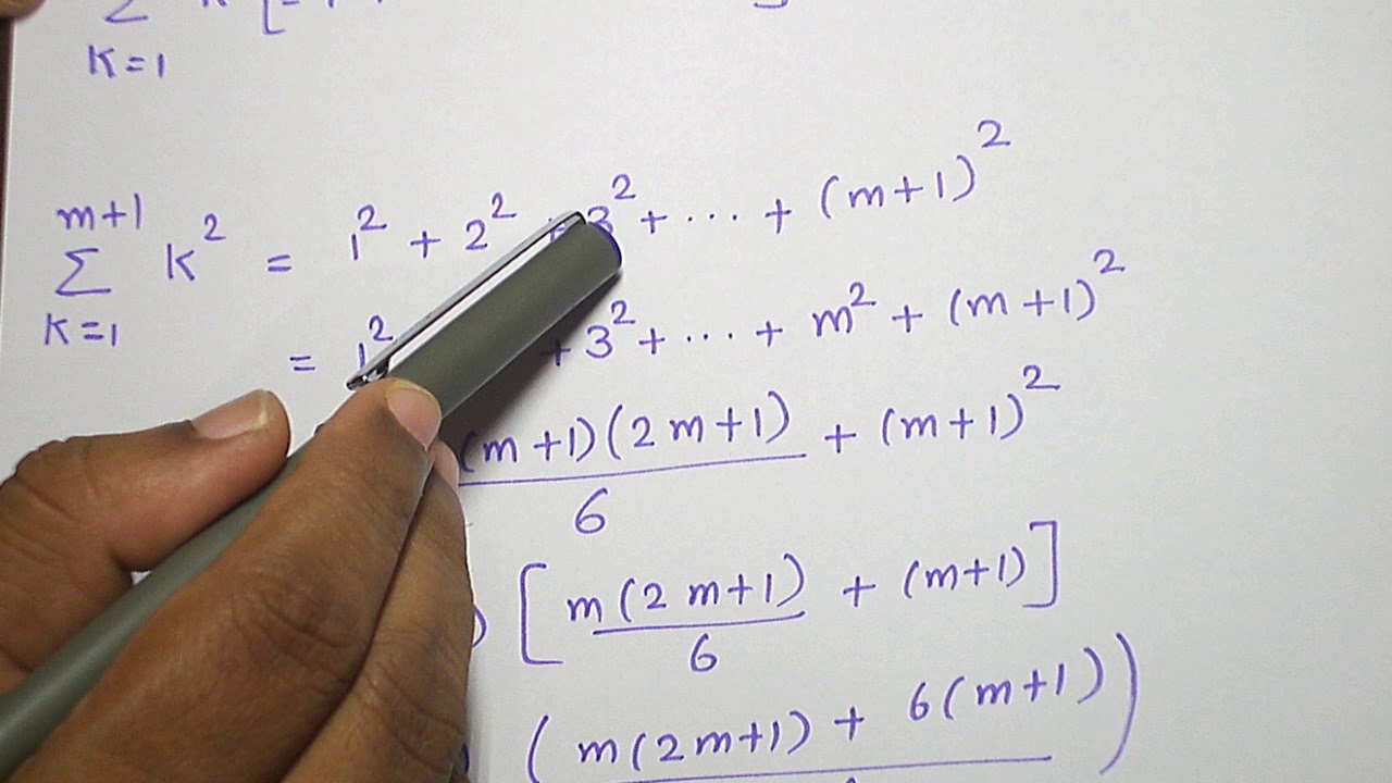 (TAMIL) MATHEMATICAL INDUCTION PROBLEM 2 YouTube