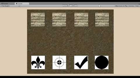 Unity 3D Random Picture Generator (Shuffle Array)