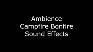 Ambience Campfire Bonfire Sound Effects