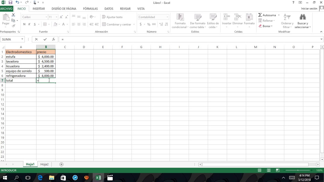 Sumar rangos que contienen errores en Excel • Excel Total
