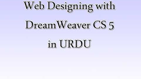 Dreamweaver CS5 Setting Links Preferences  Chapter 7, Class 7.2 @Shiz Tech in Urdu Hindi