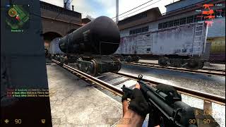 Counter Strike Source Train Bots #6 Only SMGs
