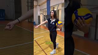 Şevval Coach’dan Alttan Servis😊 #keşfet #volleyball #voleybol #spor #global