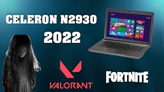 This laptop was thrown away.. | Celeron N2930 in 2022 | GAME TESTS