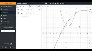 Funktioner i GeoGebra Ma2c (/Ma2b)