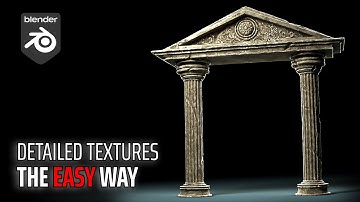 Easy Detailed Textures in Blender - Edge Wear & Grunge