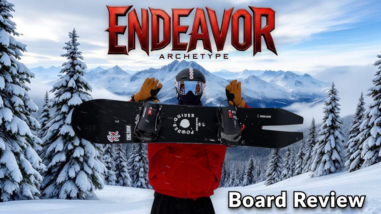 Snowboard Review: Endeavor Archetype - W26 Pro - YouTube