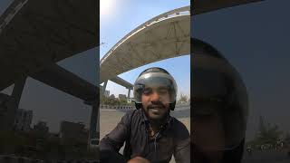 Activa se ride delhi bypass use headphone  #delhi