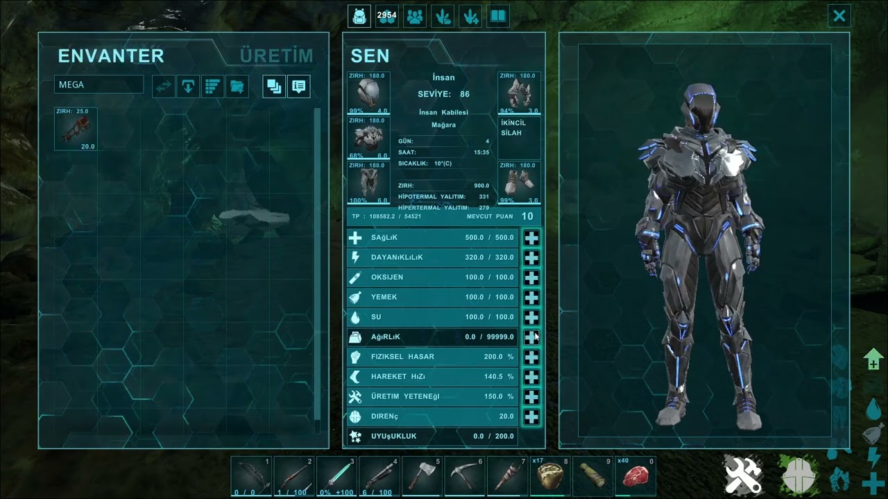 Megalania ve Hesperornis evcileştirdim / ArlSurvival / SonSavas