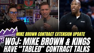 Kings & Mike Brown have "tabled" contract talks