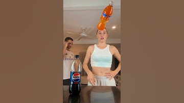 Pepsi or Fanta? 🤔😅 #couple #funny #challenge #shorts #friends #trend #youtubeshorts #tiktok #fail