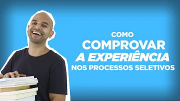 Como é uma declaração de estágio?