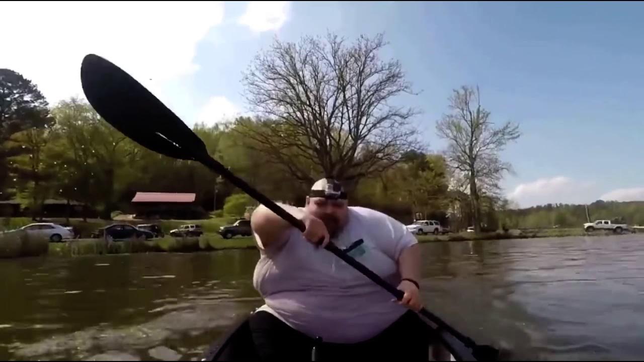 Fat Guy Sings Moana In A Canoe Fat man sings Moana in a canoe - YouTube