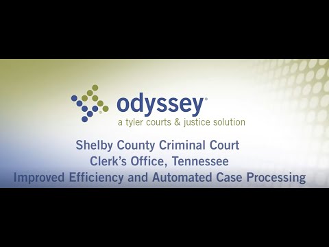 Odyssey & Shelby County Criminal Court Clerk's Office - Client Testimonial