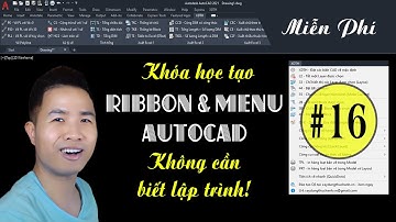 Bài 16: 2 cách xuất chữ từ AutocAD sang Excel  #ribbon #autocad