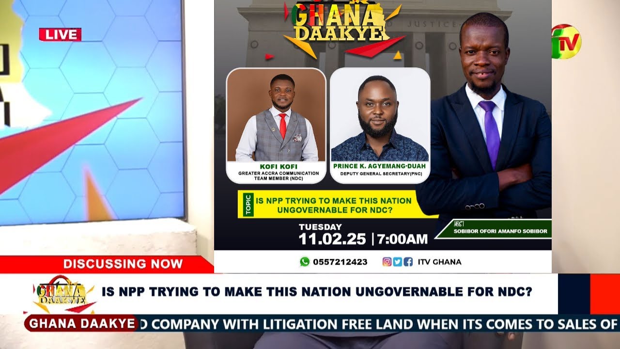 GAHANA DAAKYE: URGENT Ghana Political Discussion Shakes Nation