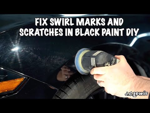 Swirl marks on black paint arghh!