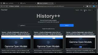 FlexVex Browsing History Extension Demo