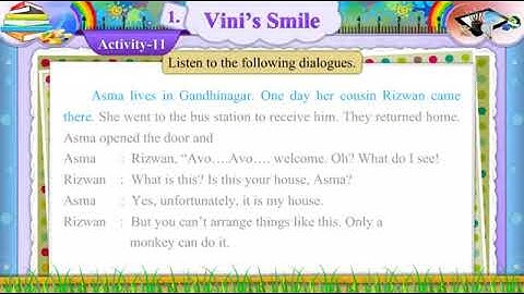 Std-7 english semester-1 unit-1 vini